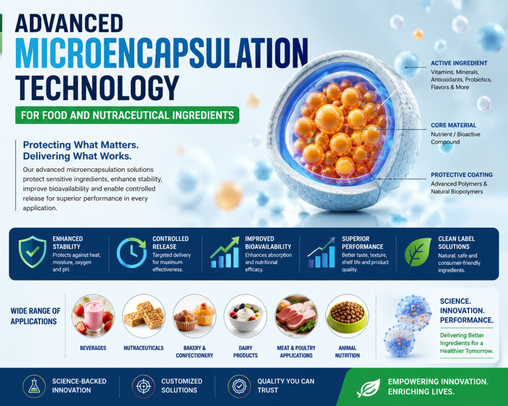 Microencapsulated Ingredients Manufacturer